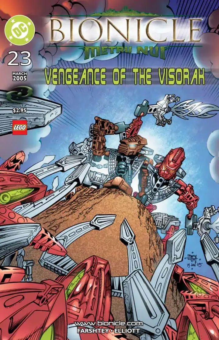 <em>BIONICLE #23: Vengeance of the Visorak</em>