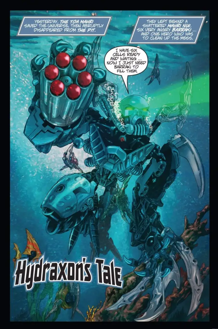 <em>BIONICLE #6: The Underwater City</em>: “Hydraxon’s Tale”
